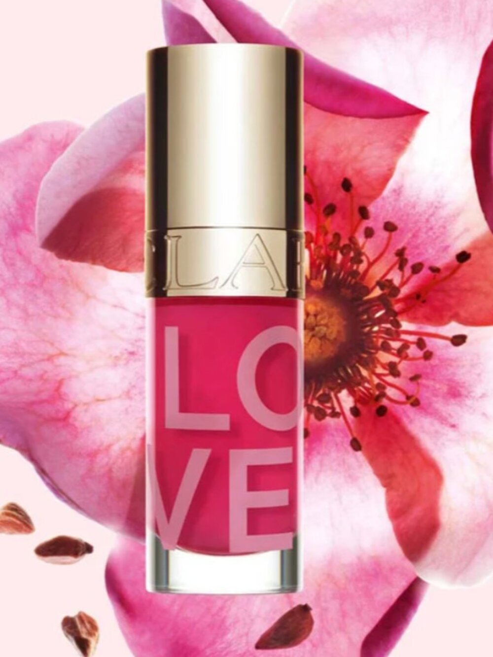 Clarins Lip Comfort Oil In Rosy Kiss - LOVE Collection - NWT